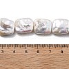 Natural Baroque Keshi Pearl Beads Strands PEAR-P064-01A-02A-5