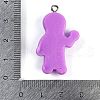 Halloween Theme Resin Pendants RESI-M046-01B-02-3