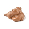 Two Resin Otters Figurines Ornament DJEW-E015-02A-3