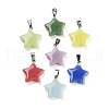 Synthetic Luminous Stone Pendants FIND-A043-02P-2