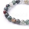 Natural African Bloodstone Stretch Bracelets BJEW-F380-01-B01-2