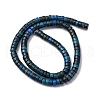 Dyed Natural Imperial Jasper Beads Strands G-L624-I08-3x6mm-3