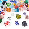 Craftdady Handmade Lampwork Beads LAMP-CD0001-02-11