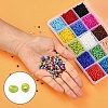 8/0 Glass Round Seed Beads SEED-YW0001-08B-6