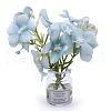 Mini Glass Vase with Artificial Flower Ornaments MIMO-PW0001-190H-1