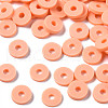 Handmade Polymer Clay Beads CLAY-R067-6.0mm-B13-1