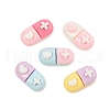 Opaque Resin Cabochons X-CRES-M037-08C-2