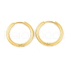 Ion Plating(IP) Round Ring 304 Stainless Steel Hoop Earrings for Women EJEW-G388-02B-G-1