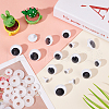   40 sets 4 style Plastic Doll Wiggle Googly Eyes DIY-PH0010-89-5