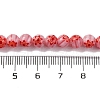 Handmade Millefiori Lampwork Beads Strands LAMP-G164-02C-4