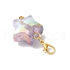 Acrylic Star Pendant Decorations HJEW-JM03385-5