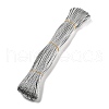 3-Ply PU Leather Braided Cord OCOR-Q059-01O-3