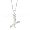 GOMAKERER 1Pc Rhodium Plated Rhodium Plated 925 Sterling Silver Pendant Bails FIND-GO0001-80-7