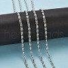 Tarnish Resistant 304 Stainless Steel Lumachina Chains CHS-R009-15-2