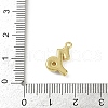 Brass Charms KK-M322-54G-10-3