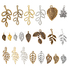 110Pcs 22 Style Tibetan Style Alloy Pendants TIBEP-FG0001-11-1