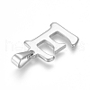 Non-Tarnish 304 Stainless Steel Pendants X-STAS-F106-95P-E-01-2