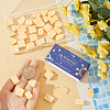 SUNNYCLUE 40Pcs 4 Styles Resin Pendants RESI-SC0003-46-3