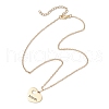 Mother's Day 304 Stainless Steel Pendant Necklace NJEW-TA00194-02-4