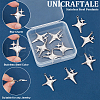 Unicraftale 10Pcs 304 Stainless Steel Pendants STAS-UN0061-12-4