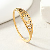 Fashionable 304 Stainless Steel Finger Rings FS-WG43180-06-1