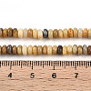 Natural Yellow Opal Beads Strands G-T140-75D-5