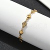 304 Stainless Steel Link Bracelets BJEW-Z132-01G-1