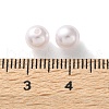 Plastic Imitation Pearl Beads FIND-M059-01B-07-3
