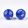 Plating Acrylic Beads PACR-S186-10mm-A02-2