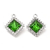 Alloy Glass Pendants ALRI-C007-01P-3