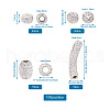 Cheriswelry Handmade Polymer Clay Rhinestone Beads RB-CW0001-02-5