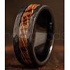304 Stainless Steel & Wood Finger Rings for Men WG79787-04-1