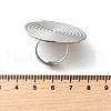Adjustable 304 Stainless Steel Cuff Rings RJEW-V005-01A-P-3