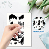 16 Sheets 8 Styles PVC Waterproof Wall Stickers DIY-WH0345-023-3