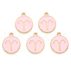 Alloy Enamel Pendants ENAM-S124-01A-09A-2