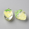 Transparent Enamel Acrylic Beads TACR-S155-003B-2