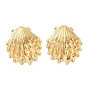 304 Stainless Steel Stud Earrings EJEW-S264-01G-2