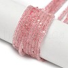 Natural Strawberry Quartz Beads Strands G-G271-G02-1x1.5mm-2