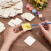 Unfinished Wood Slices WOOD-WH0024-159B-3
