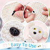 AHADERMAKER 5 Style Plastic Craft Dog Noses DOLL-GA0001-13-3