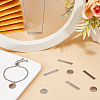 Beebeecraft 48Pcs 2 Styles 304 Stainless Steel Pendants STAS-BBC0005-82P-4
