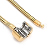304 Stainless Steel Snake Chain Bracelets for Women Men BJEW-M052-01G-3