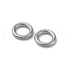 201 Stainless Steel Jump Rings STAS-D301-17P-01-2