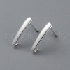 304 Stainless Steel Stud Earring Findings STAS-H436-22S-2