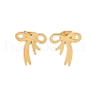 Plating 304 Stainless Steel Stud Earrings for Women EJEW-S233-01G-02-1