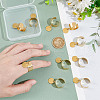 304 Stainless Steel Open Cuff Finger Rings RJEW-UN00013-2