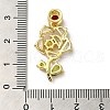 Colorful Glass Pendants KK-F865-02G-3