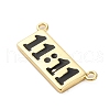 Brass Enamel Pendants KK-F895-16A-G01-2