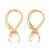 304 Stainless Steel Leverback Earring Findings STAS-U025-01G-01-1