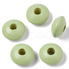 Dyed Natural Beech Wood Beads X-WOOD-T015-43I-1